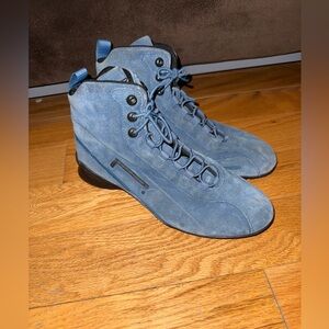 Pirelli Navy Blue Suede Women’s Sneakers Size US 7.5
